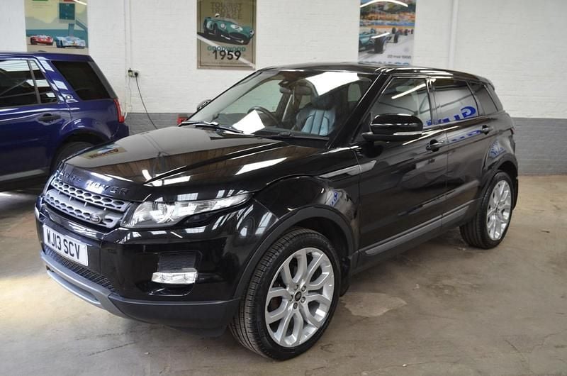 Black Used 2013 Land Rover Range Rover evoque Pure SUV | £8,295 (Good price) - Image 1/4