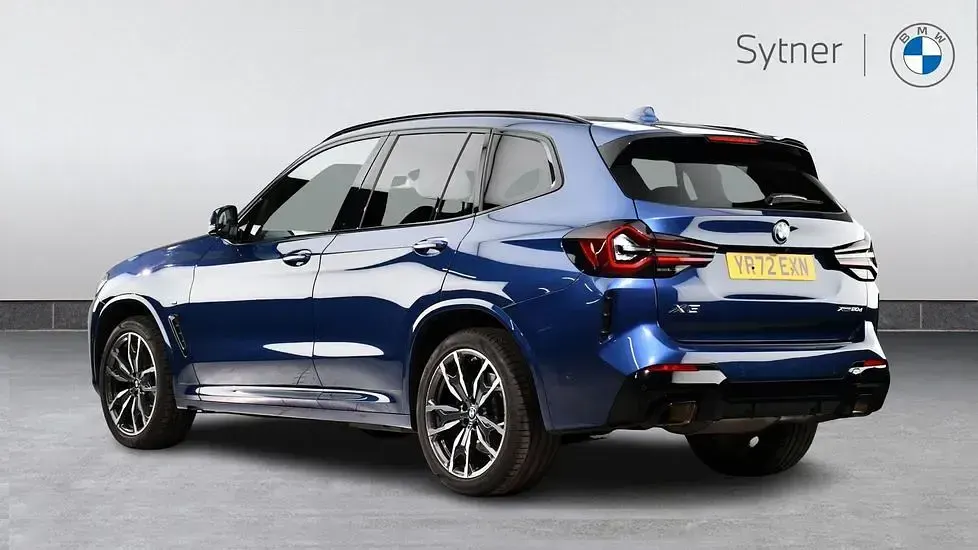 Used BMW X3 M Sport 187 HP (137 kW) 2022 Blue SUV