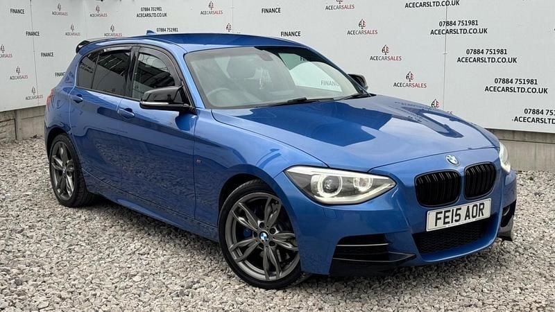 Blue Used 2015 BMW M135 M Performance Hatchback | £10,895 (Good price) - Image 1/4