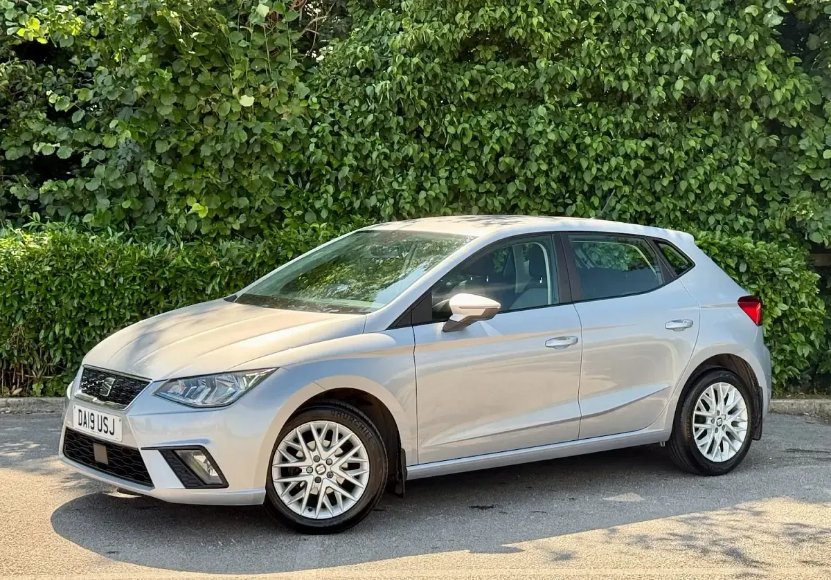 Used Seat Ibiza SE Technology 80 HP (58 kW) 2019 Silver Hatchback