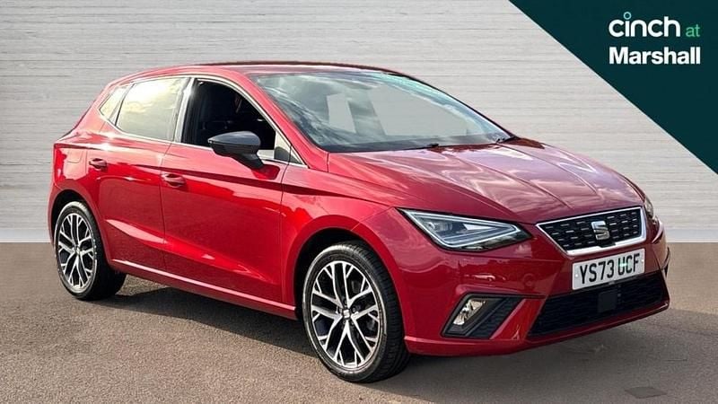 Red Used 2024 Seat Ibiza XCELLENCE Hatchback | £16,409 (Fair price) - Image 1/4
