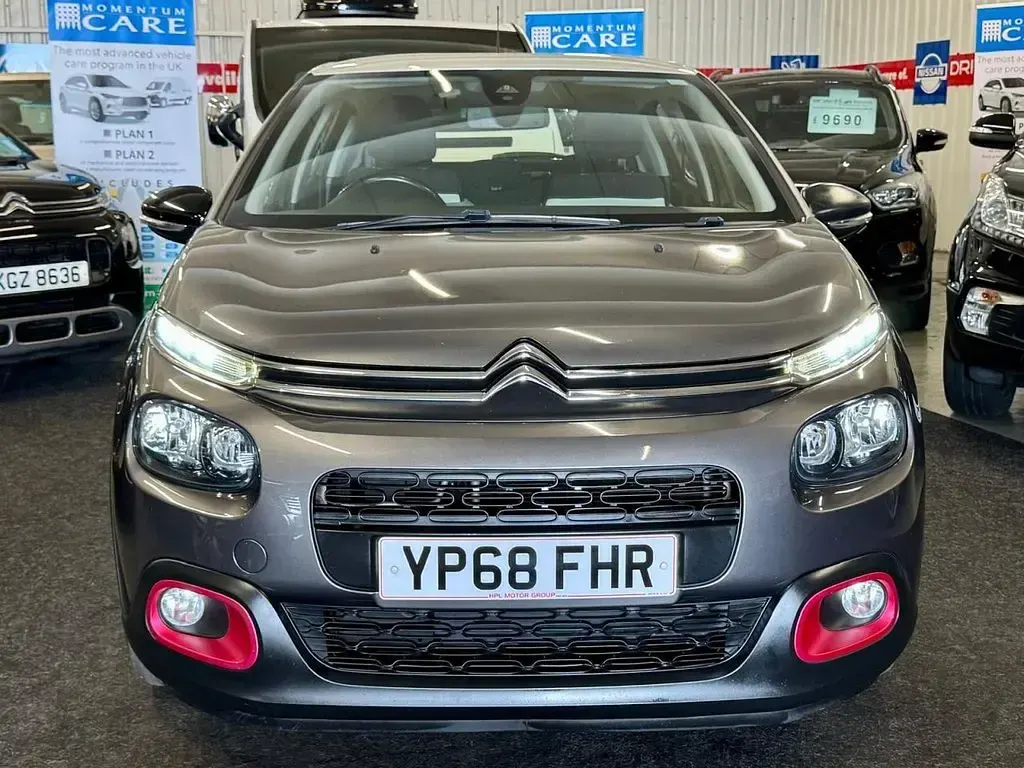 Used Citroën C3 PureTech 82 HP (60 kW) 2018 Grey Hatchback
