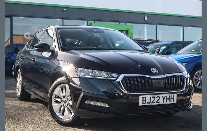 Used Skoda Octavia SE 147 HP (108 kW) 2022 Black Hatchback