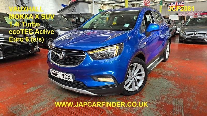 Blue Used 2017 Vauxhall Mokka X Active SUV | £6,995 (Good price) - Image 1/4