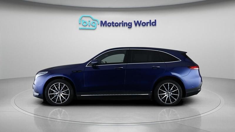 Used Mercedes EQC400 AMG line 300 kW (408 HP) 2020 Blue SUV