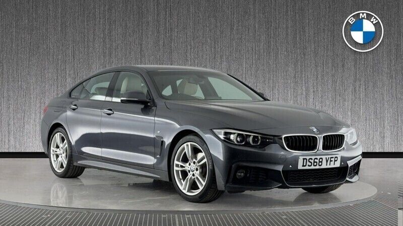 Grey Used 2018 BMW 420 Gran Coupé M Sport Coupe | £17,499 (Fair price) - Image 1/4