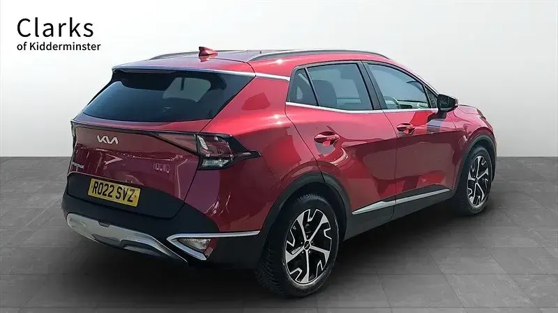 Gebraucht Kia Sportage Launch Edition 148 PS (108 kW) 2022 Rot SUV