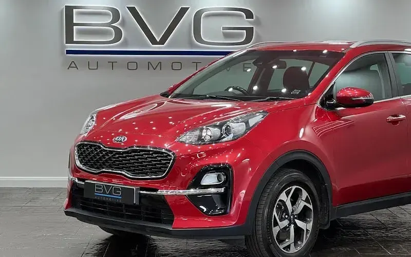 Used Kia Sportage 136 HP (100 kW) 2019 Red SUV