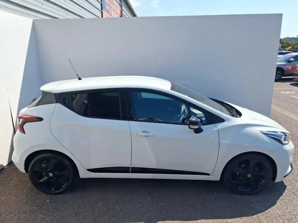 Used Nissan Micra N-TEC 99 HP (72 kW) 2020 White Hatchback