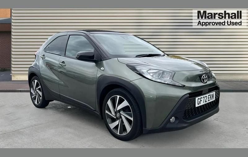 Green Used 2022 Toyota Aygo Hatchback | £12,099 (Fair price) - Image 1/4