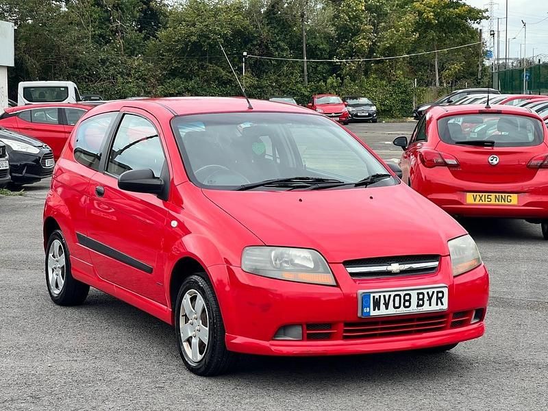 Red Used 2008 Chevrolet Kalos Hatchback | £1,295 - Image 1/4