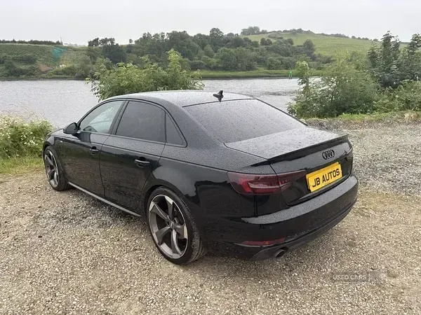 Used Audi A4 Black Edition 150 HP (110 kW) 2017 Black Sedan