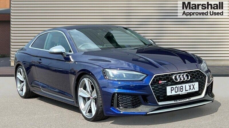 Blue Used 2018 Audi RS5 Comfort Coupe | £37,024 (Fair price) - Image 1/4
