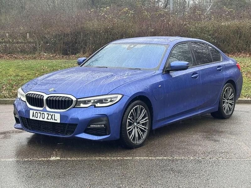 Used BMW 330e M Sport 292 HP (214 kW) 2020 Blue Sedan