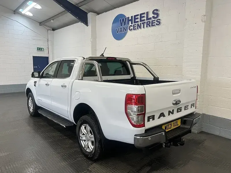 Used Ford Ranger Limited 2021 White Pickup