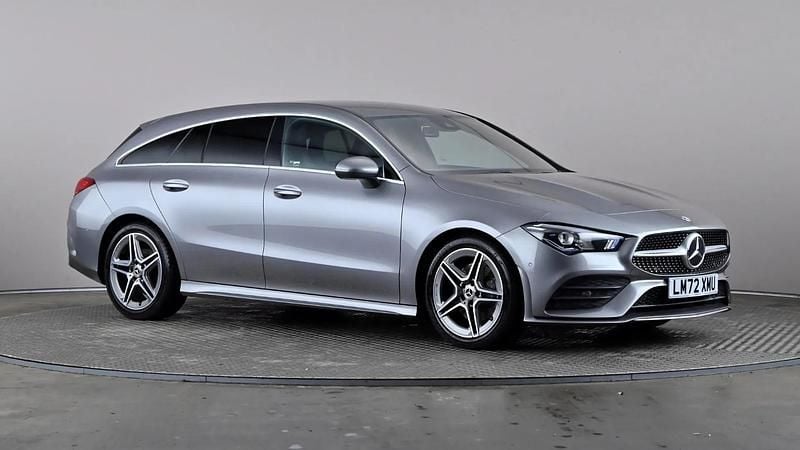 Grey Used 2022 Mercedes CLA200 AMG line Estate | £25,698 (Expensive) - Image 1/4