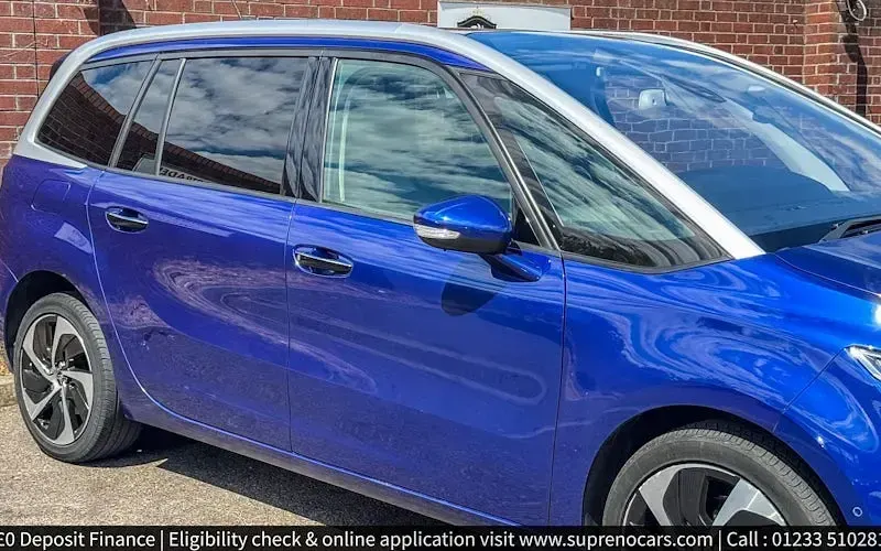 Used Citroën C4 SpaceTourer Flair 150 HP (110 kW) 2017 Blue MPV