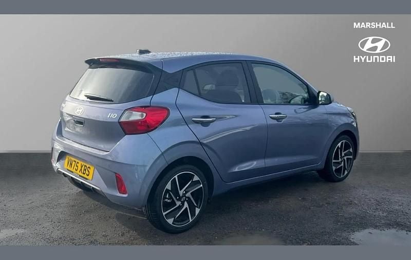 New Hyundai i10 Premium 77 HP (56 kW) 2025 Blue Hatchback