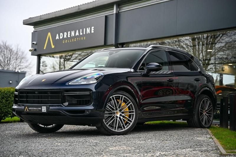 Used Porsche Cayenne Turbo S 2020 Blue SUV