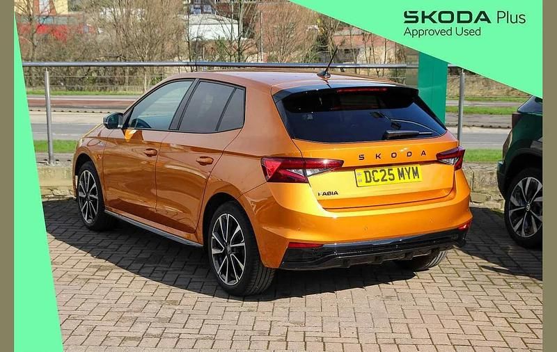 Used Skoda Fabia Monte Carlo 113 HP (83 kW) 2025 Phoenix orange metallic Hatchback