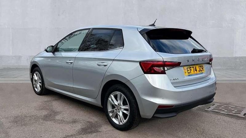 Used Skoda Fabia SE L 116 HP (85 kW) 2024 Brilliant silver Hatchback