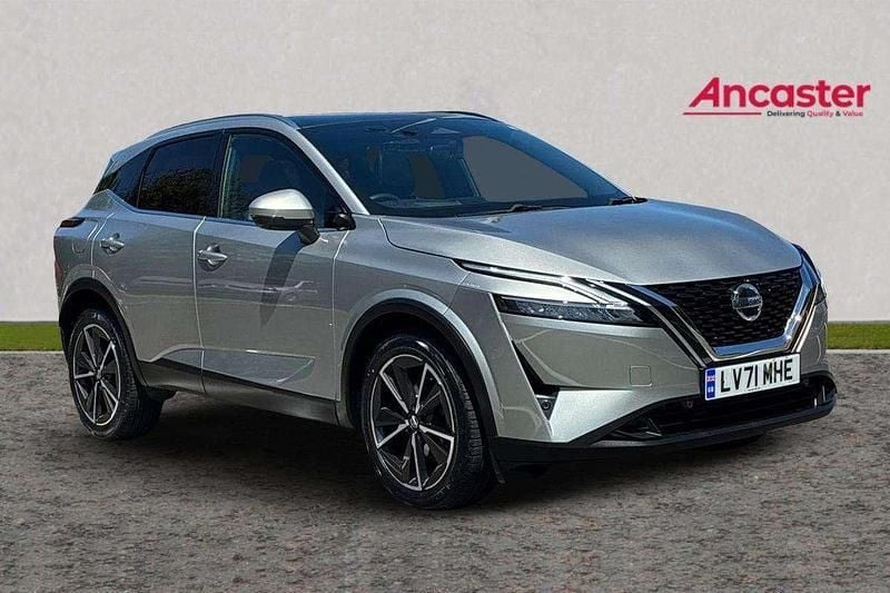 Silver Used 2021 Nissan Qashqai Tekna SUV | £19,775 (Expensive) - Image 1/4