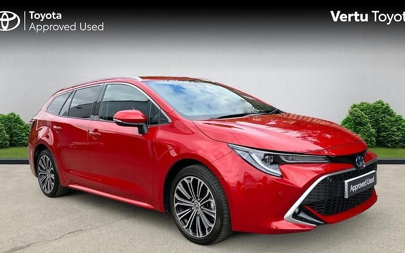 Red Used 2022 Toyota Corolla Sport Estate | £22,891 (A bit pricey) - Image 1/4