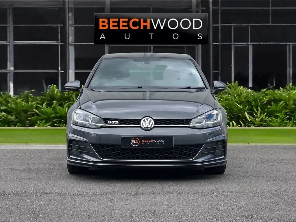 Used VW Golf VII GTD 184 HP (135 kW) 2017 Grey Hatchback