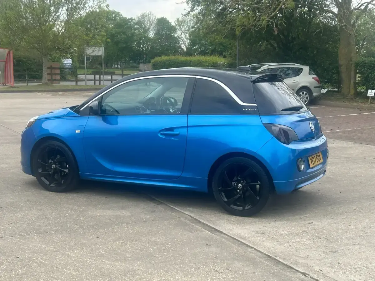 Used Vauxhall Adam Slam 2017 Blue Hatchback
