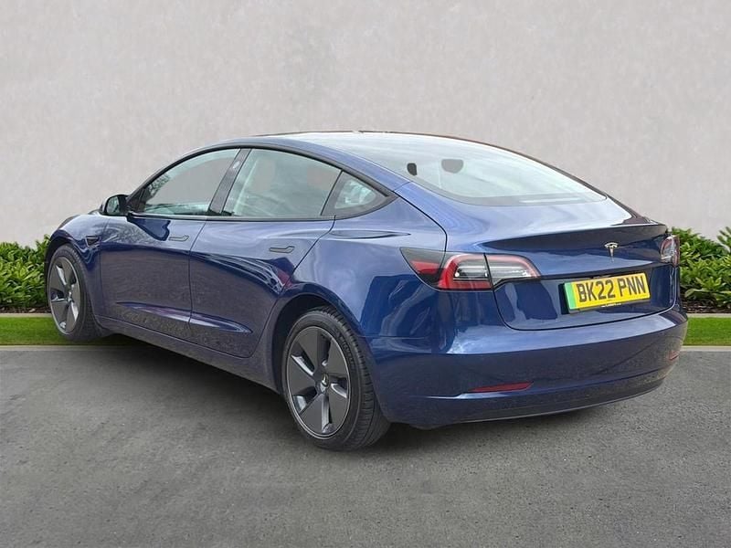 Used Tesla Model 3 Standard Range 208 kW (283 HP) 2022 Blue Sedan