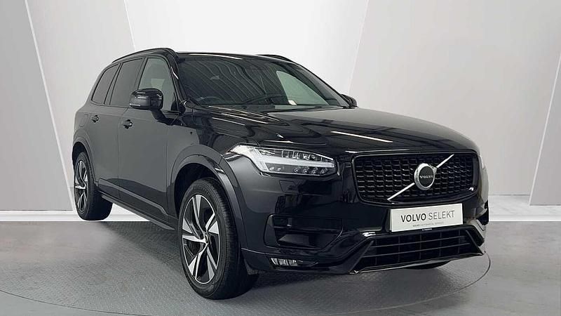 Black Used 2022 Volvo XC90 R-Design SUV | £39,490 (Fair price) - Image 1/4