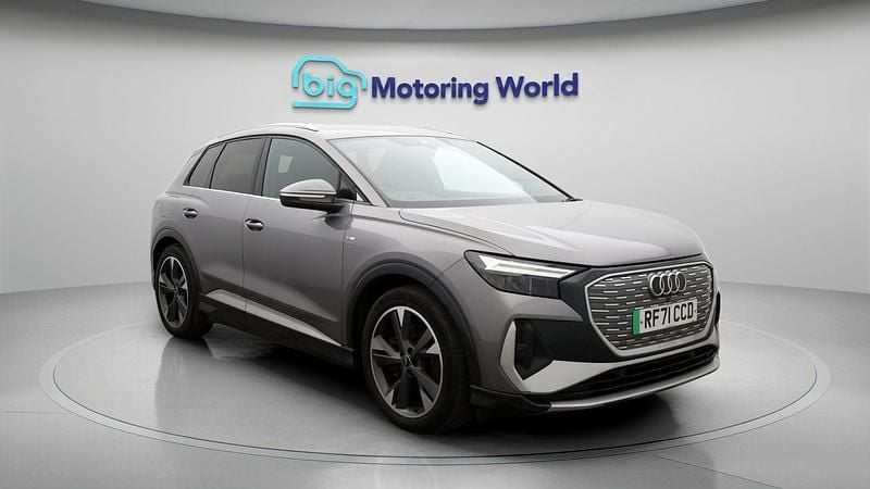 Used Audi Q4 e-tron S-Line 150 kW (204 HP) 2022 Grey SUV