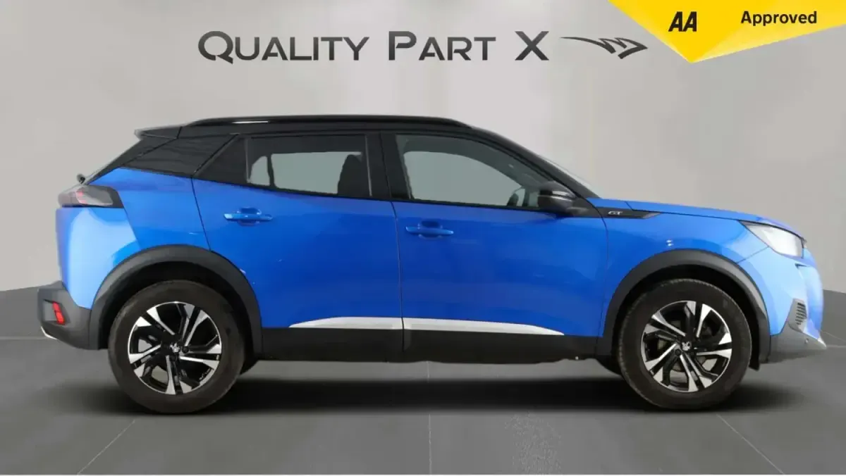 Second-hand Peugeot 2008 GTi 130 CP (95 kW) 2023 Albastru SUV