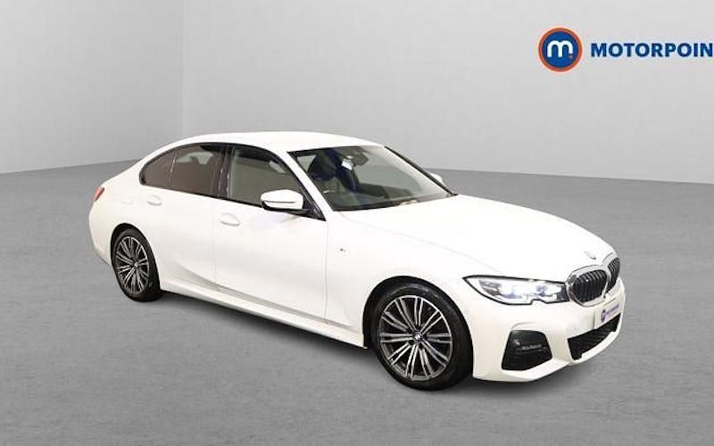 White Used 2021 BMW 320 M Sport Sedan | £23,249 (Fair price) - Image 1/4