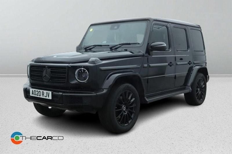 Used Mercedes G350 AMG line 2020 Black SUV