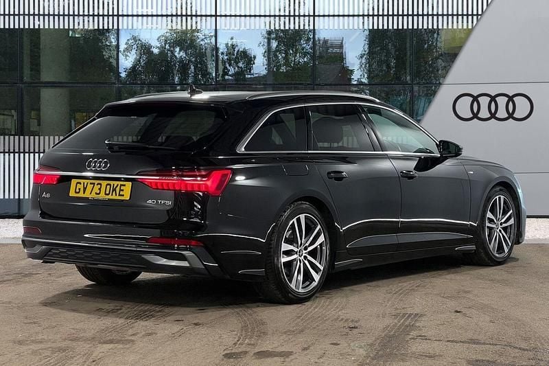 Used Audi A6 S-Line 224 HP (164 kW) 2024 Black Estate