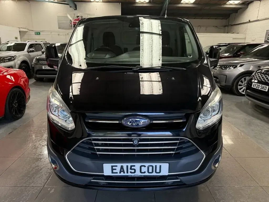 Used Ford Transit Custom Limited 123 HP (90 kW) 2015 Black Van