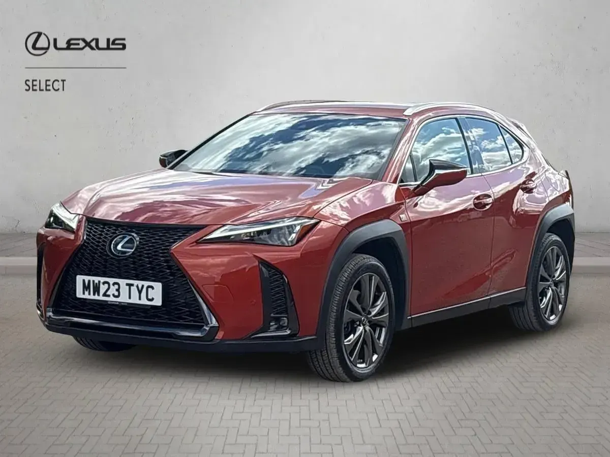 Used Lexus UX 250h Sport Design Packet 2023 Orange SUV