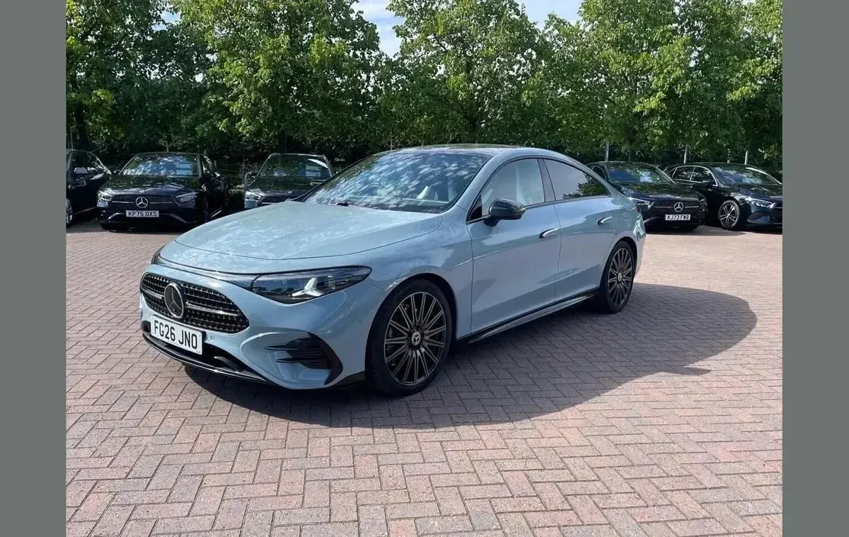 Used Mercedes CLA220 AMG Line Premium Plus 187 HP (137 kW) 2026 Green Sedan