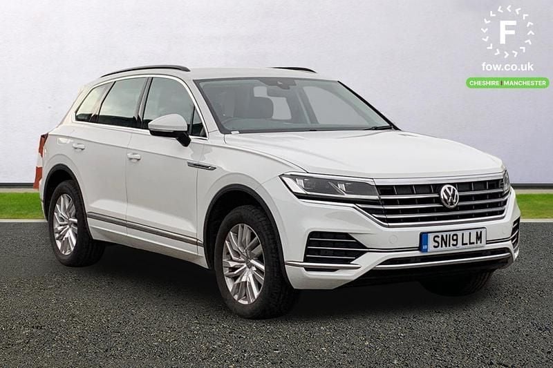 Used VW Touareg SEL 286 HP (210 kW) 2019 White SUV