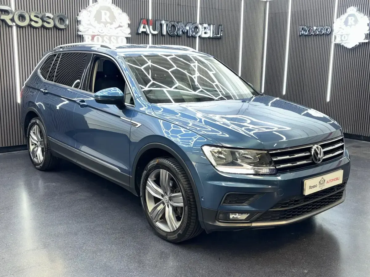 Used VW Tiguan Allspace Match 150 HP (110 kW) 2021 Blue SUV