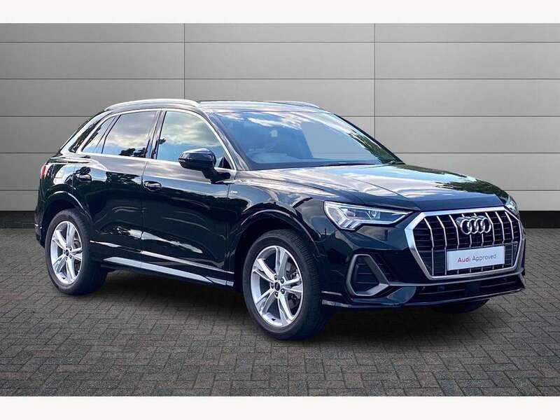 Mythos black Used 2024 Audi Q3 S-Line SUV | £32,750 (Good price) - Image 1/4