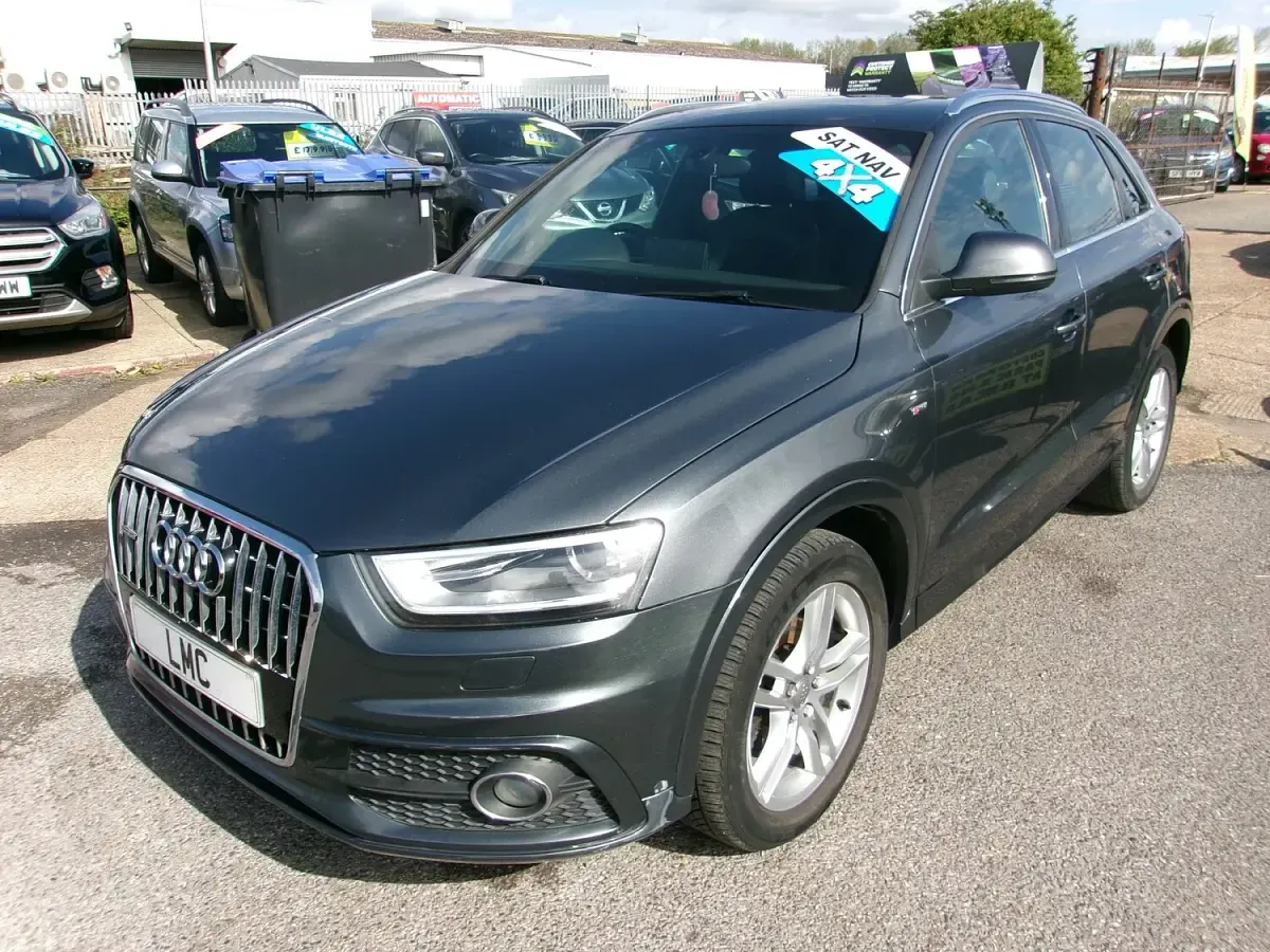 Used Audi Q3 S-Line 170 HP (125 kW) 2013 Grey SUV