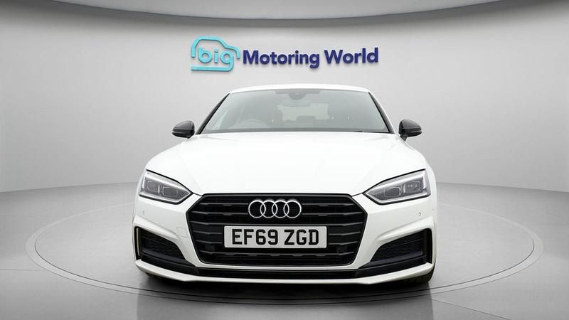 Used Audi A5 Black Edition 245 HP (180 kW) 2020 White Coupe