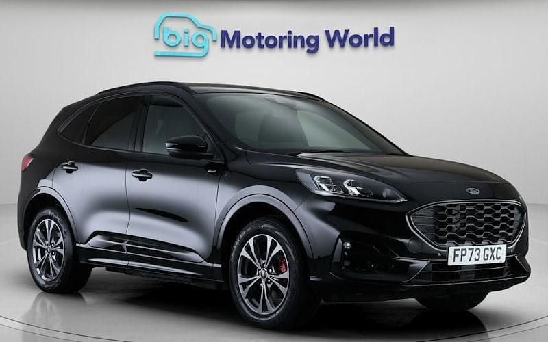 Black Used 2023 Ford Kuga ST-Line SUV | £18,900 (Good price) - Image 1/4