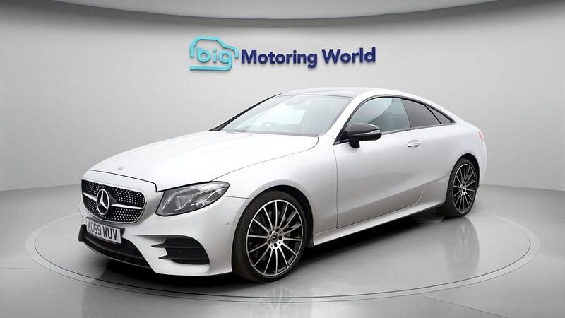 Used Mercedes E350 AMG Line Premium Plus 2020 Silver Coupe