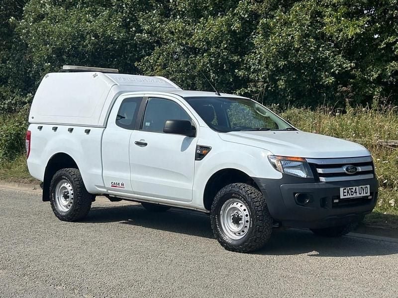 White Used 2014 Ford Ranger XL Pickup | £6,995 (A bit pricey) - Image 1/4