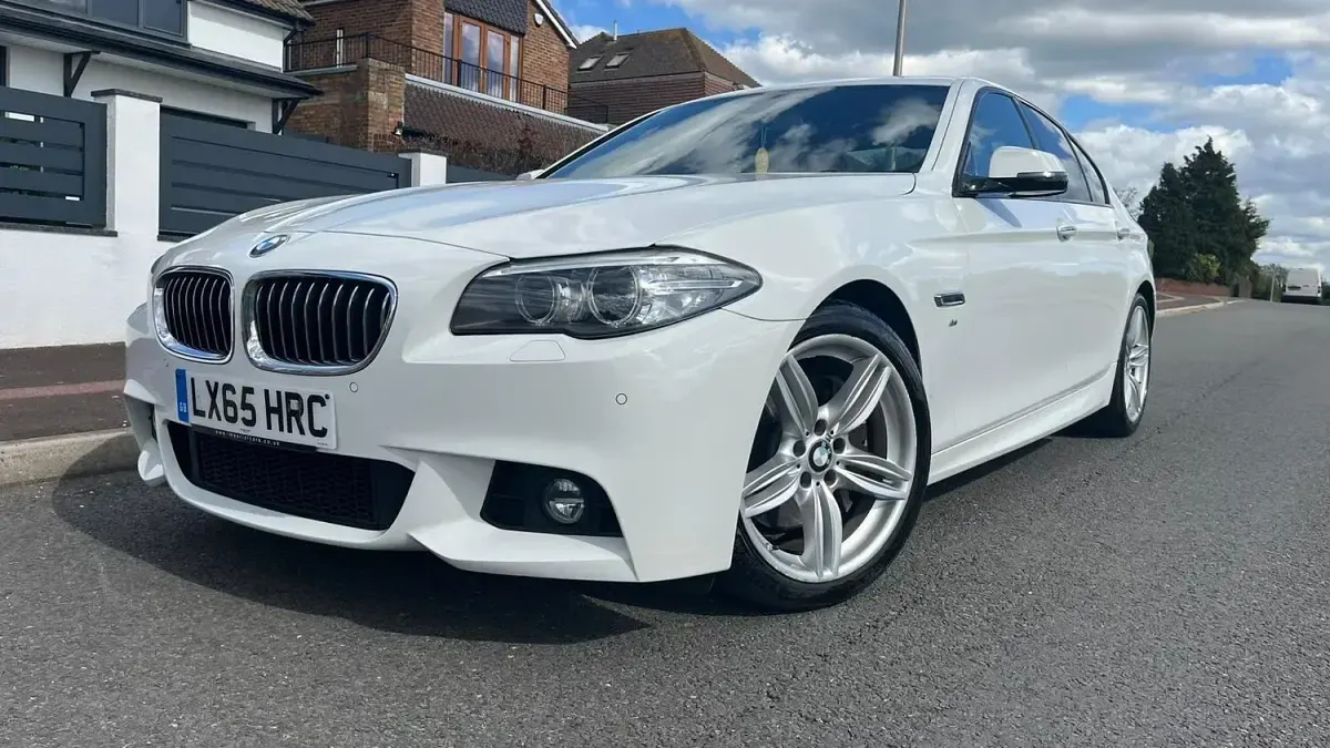 Used BMW 530 M Sport 2015 White Sedan
