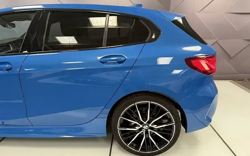 Used BMW 118 M Sport 136 HP (100 kW) 2021 Blue Hatchback