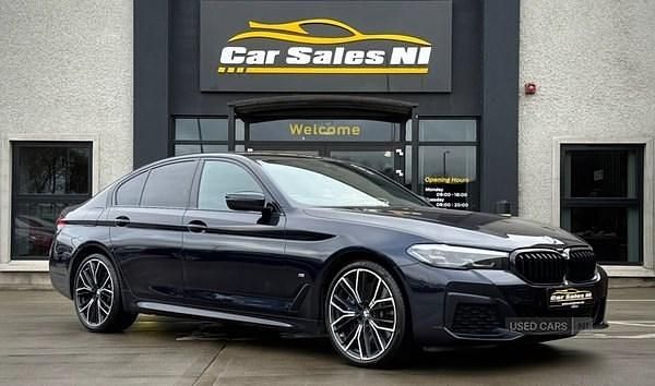 Used BMW 530 M Sport 286 HP (210 kW) 2021 Black Sedan